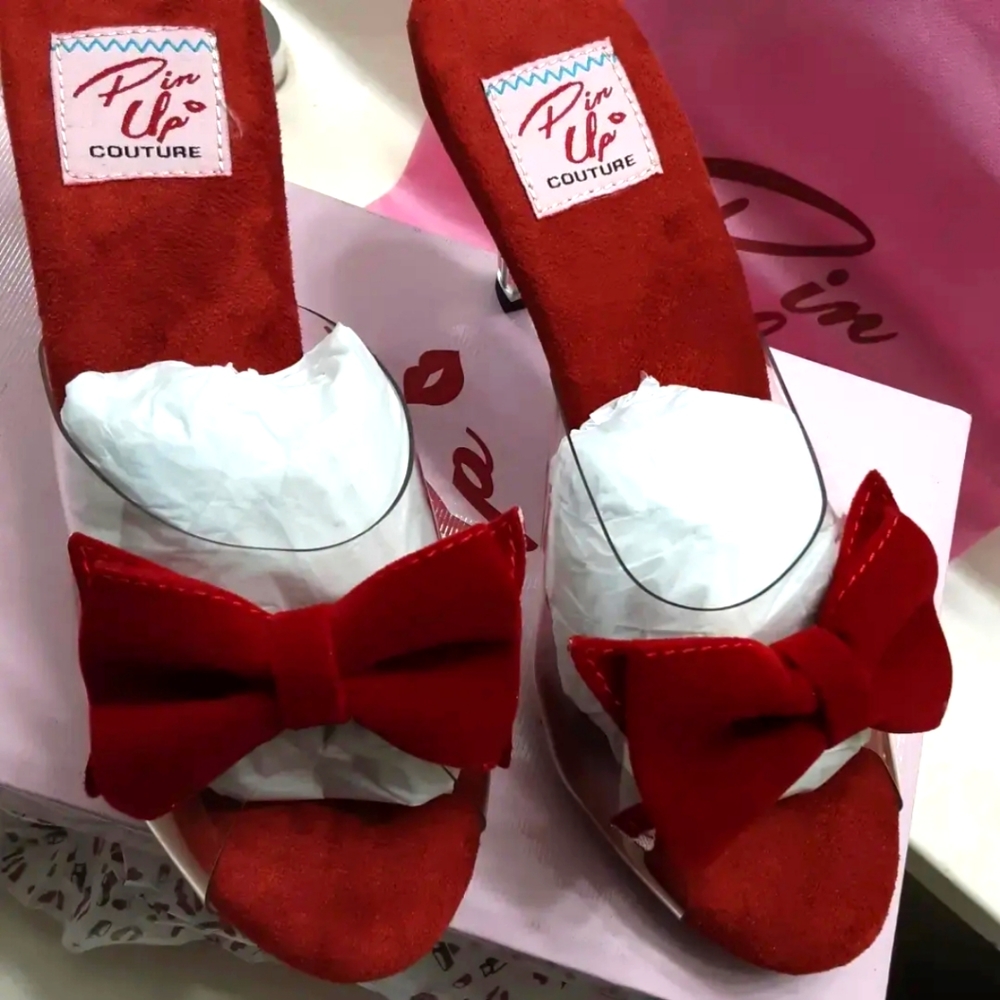 Pin Up Couture Slip-On Shoes